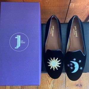 NWT Jon Josef Size 8.5M Velvet Gatsby Sun and Moon Loafers